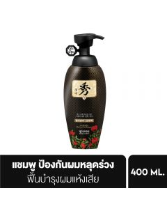 DAENG GI MEO RI DLAESOO ANTI-HAIR LOSS SHAMPOO 400ML. แทงกีโมรี ดือแรซู แอนติแฮร์ลอส แชมพู 400 มล. แชมพูลดผมขาดหลุดร่วง บำรุงผมแห้งเสีย ให้นุ่มลื่น